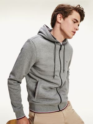 faux fur lined hoodie men's