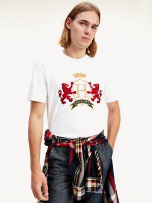 tommy hilfiger crest flag tee