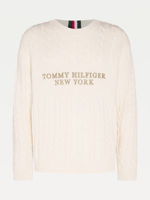 tommy logo sweater
