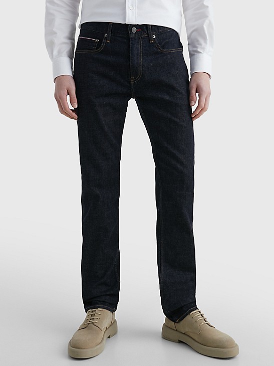 wehkamp Heren Kleding Broeken & Jeans Jeans Straight Jeans Straight fit jeans Denton boston indigo 