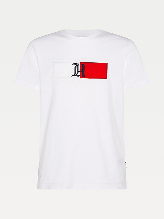 Lewis Hamilton Recycled Cotton T-Shirt Tommy Hilfiger