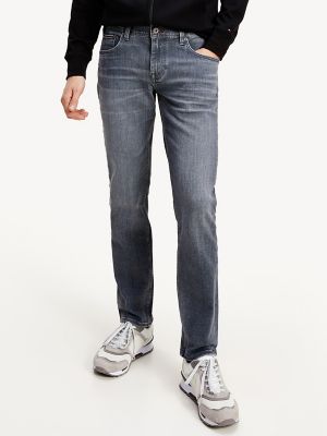 Denton Straight Fit Grey Wash Jean 