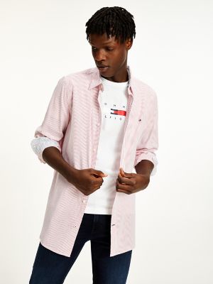 tommy hilfiger seersucker shirt