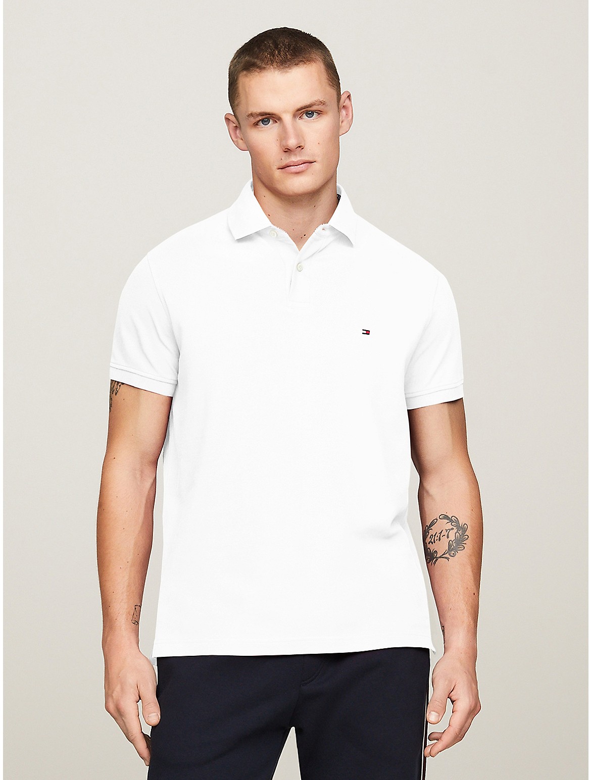 Tommy Hilfiger Regular Fit 1985 Polo In White