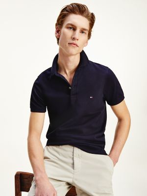 Tommy Hilfiger Men#39;s Core 1985 Regular Polo Shirt - Desert Sky