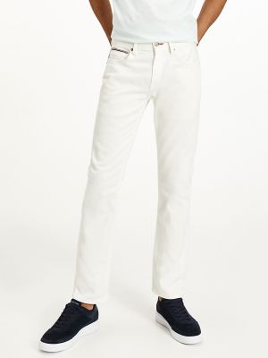 tommy white jeans