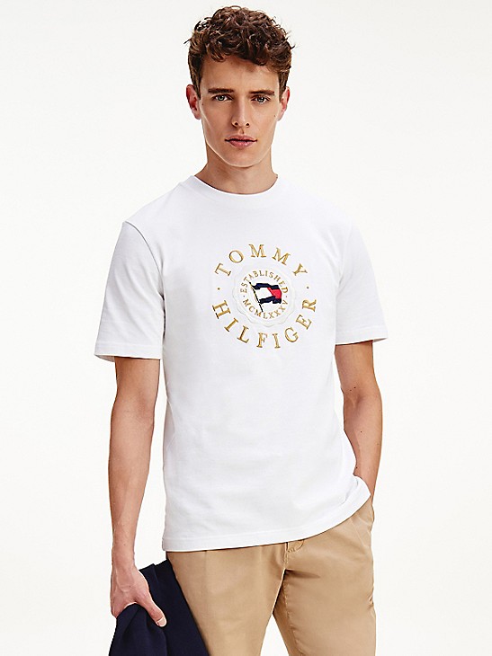 advertise flood unfathomable Organic Cotton Icon Coin T-Shirt | Tommy Hilfiger