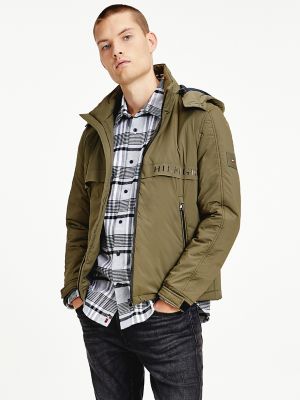 tommy hilfiger mens military jacket