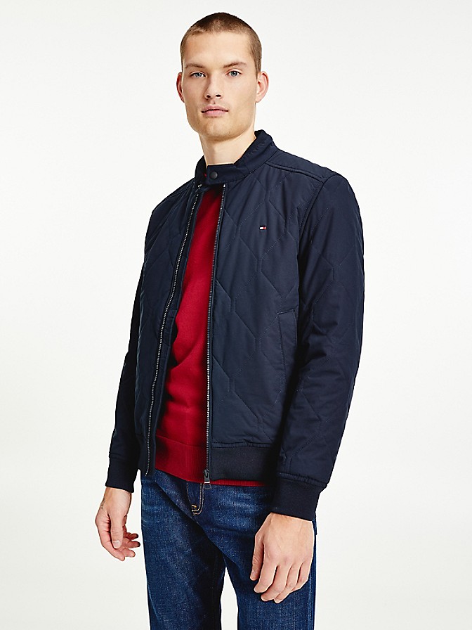 NEW TO SALE Quilted Bomber Jacket