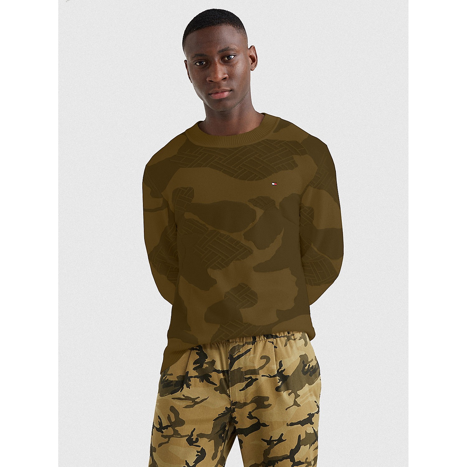 TOMMY HILFIGER Camo Sweater