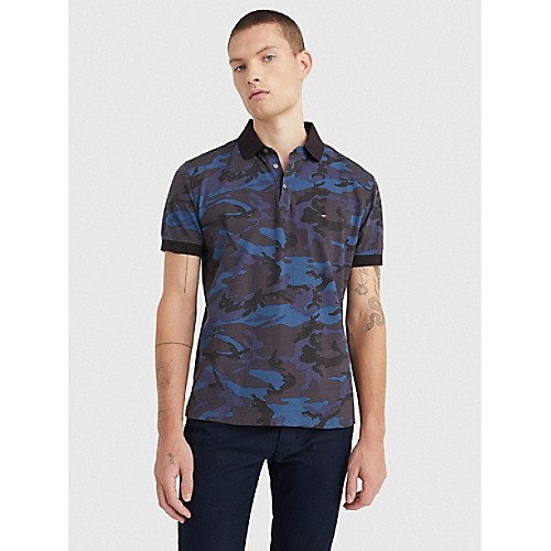 Regular Fit Camo Print Polo | Tommy Hilfiger
