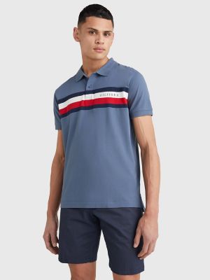 Regular Fit Chest Stripe Polo | Tommy