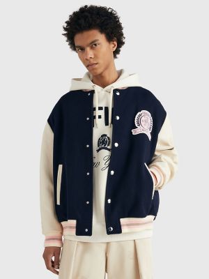 Tommy Hilfiger Varsity Jacket in Blue