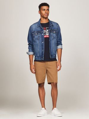 Belted Twill 9" Short, Desert Khaki