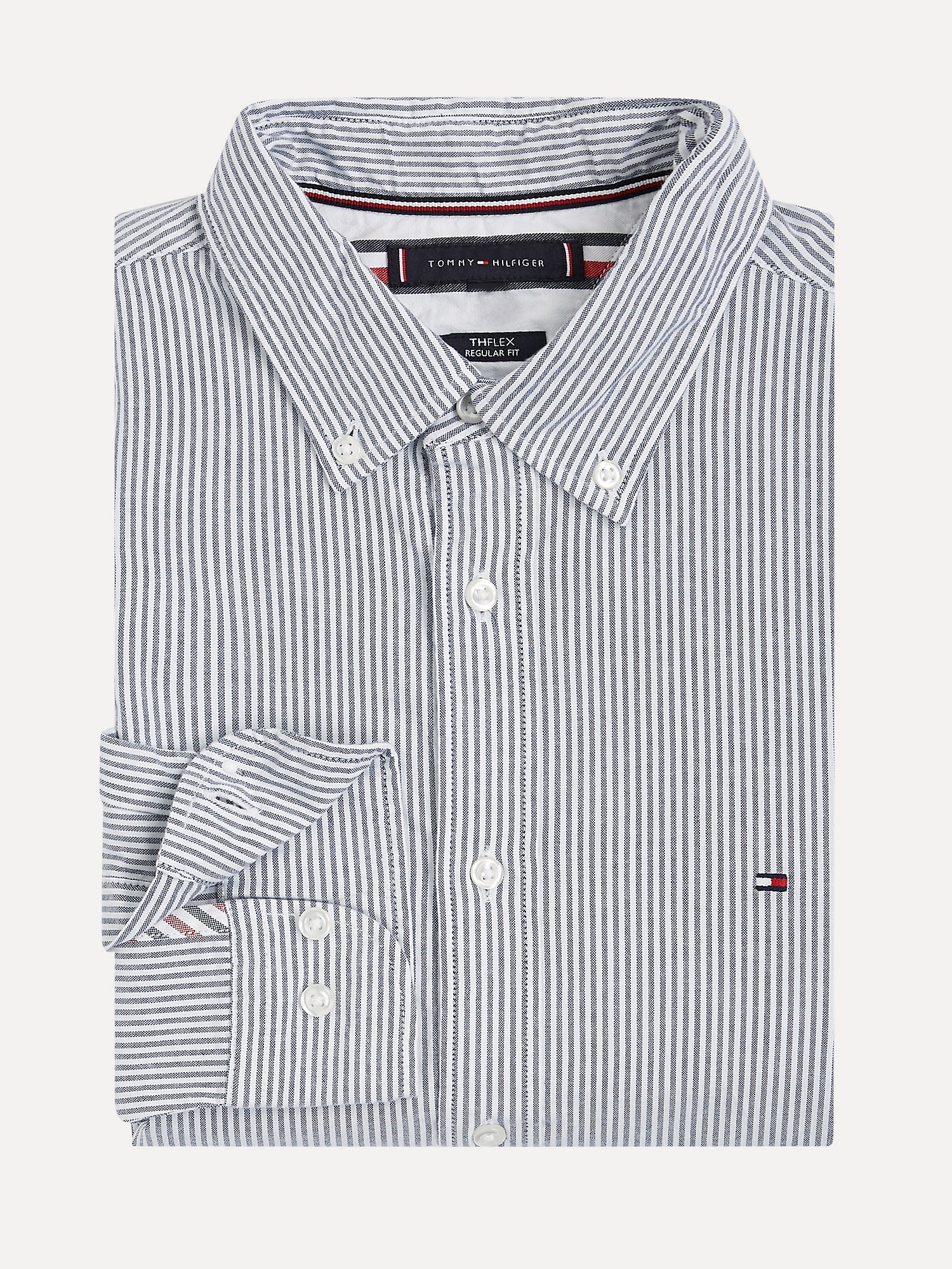 Fit 1985 Stripe Oxford Shirt | Tommy Hilfiger USA