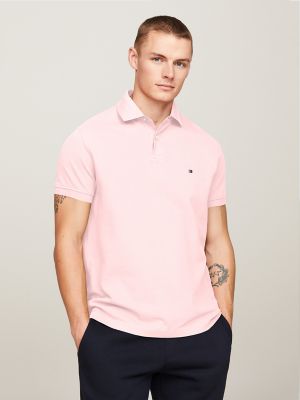 Pink Tommy Hilfiger Polo Shirts: Shop up to −49%