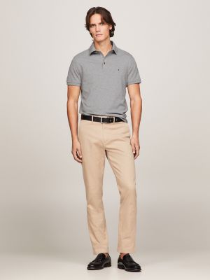 1985 Slim Fit Polo, Medium Grey Heather