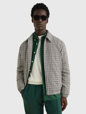 Houndstooth Print Jacket | Tommy Hilfiger USA