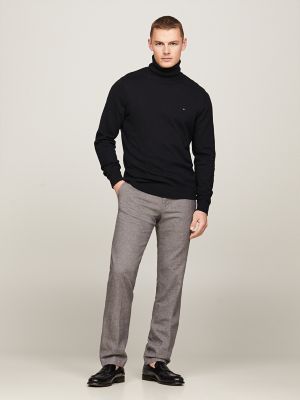 Cotton Cashmere Blend Turtleneck Sweater Tommy Hilfiger