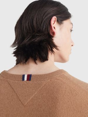 Recycled Cashmere Crewneck Sweater | Tommy Hilfiger USA