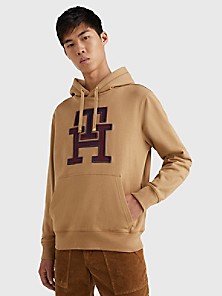 Kleding Herenkleding Hoodies & Sweatshirts Sweatshirts TOMMY HILFIGER grote Logo Sweatshirt L 