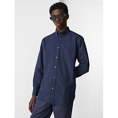 TH Monogram Relaxed Fit Coupe Shirt | Tommy Hilfiger