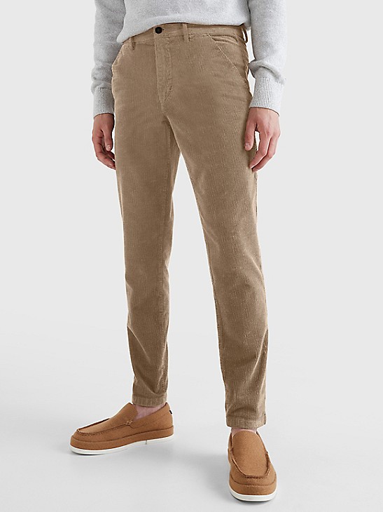 Seaside Requirements whether Denton Straight Fit Corduroy Chino | Tommy Hilfiger