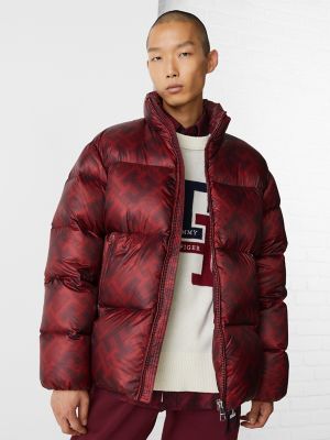 Monogram Jacquard Monogram Hooded Puffer Jacket - Ready to Wear