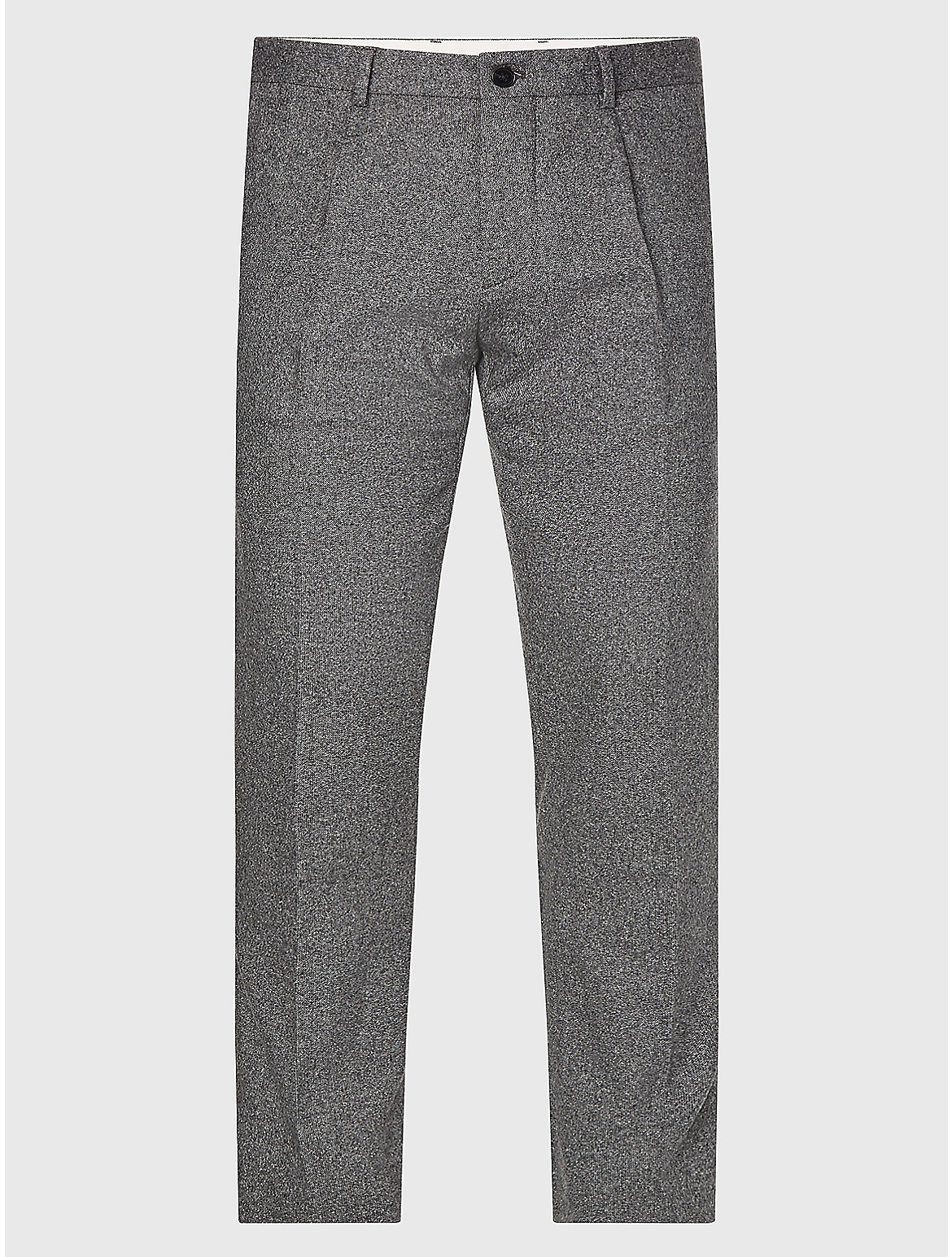 Tommy Hilfiger Straight Fit Thflex Trouser In City Grey.