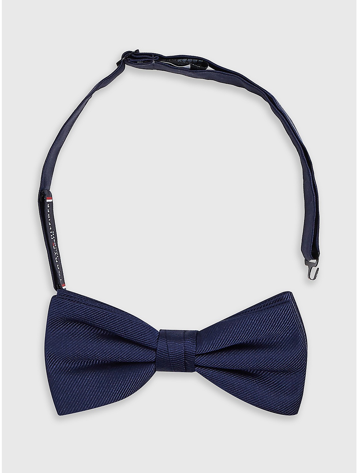 Tommy Hilfiger Men's Silk Bow Tie - Blue