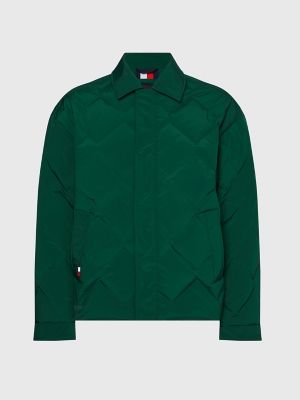 Solid Quilted Down Jacket