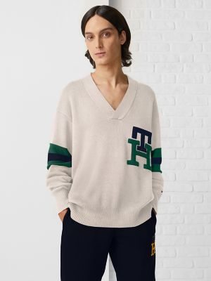 Tommy hilfiger 2025 letterman sweater