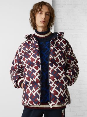 zara printed puffer jacket