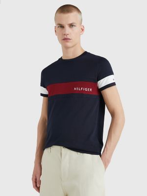 Tommy hilfiger colorblock outlet shirt