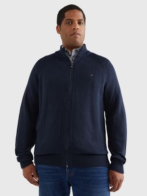 tommy hilfiger zip cardigan