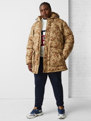 Tommy Hilfiger ESSENTIAL ROCKIE MONOGRAM - Parka - light brown