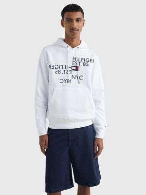 Tommy hilfiger logo store flex fleece hoody