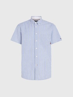 Tommy hilfiger on sale seersucker shirt