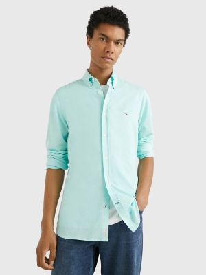 Slim Fit Solid Knit Shirt | Tommy Hilfiger USA