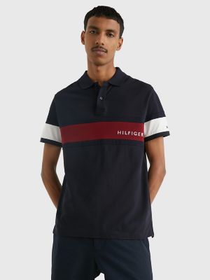 Colorblock Regular USA Fit Hilfiger Polo Flag Tommy |