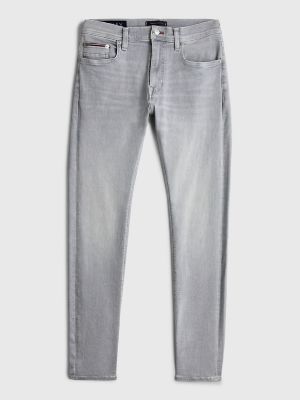 Slim Fit Grey Wash Jean | Tommy Hilfiger USA