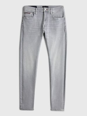 Slim Fit Grey Jean Tommy Wash | USA Hilfiger