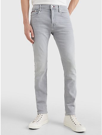 Slim Fit Grey Wash Jean | Hilfiger