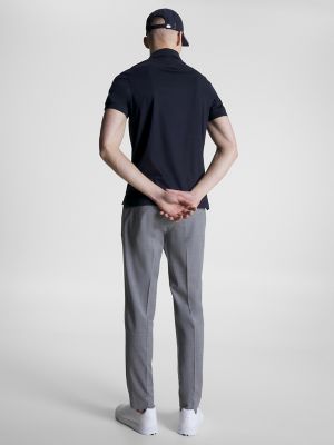 Slim Fit Mercerized Polo, Navy