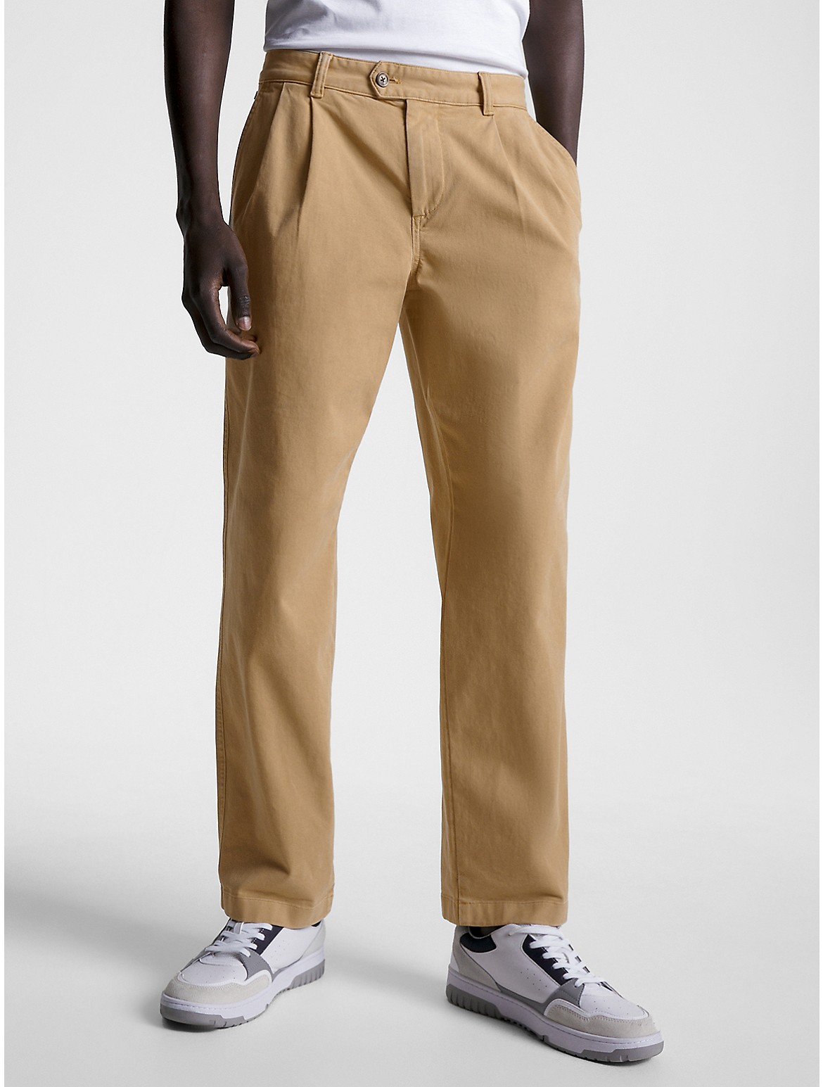Tommy Hilfiger Men's Archive Twill Wide-Leg Chino