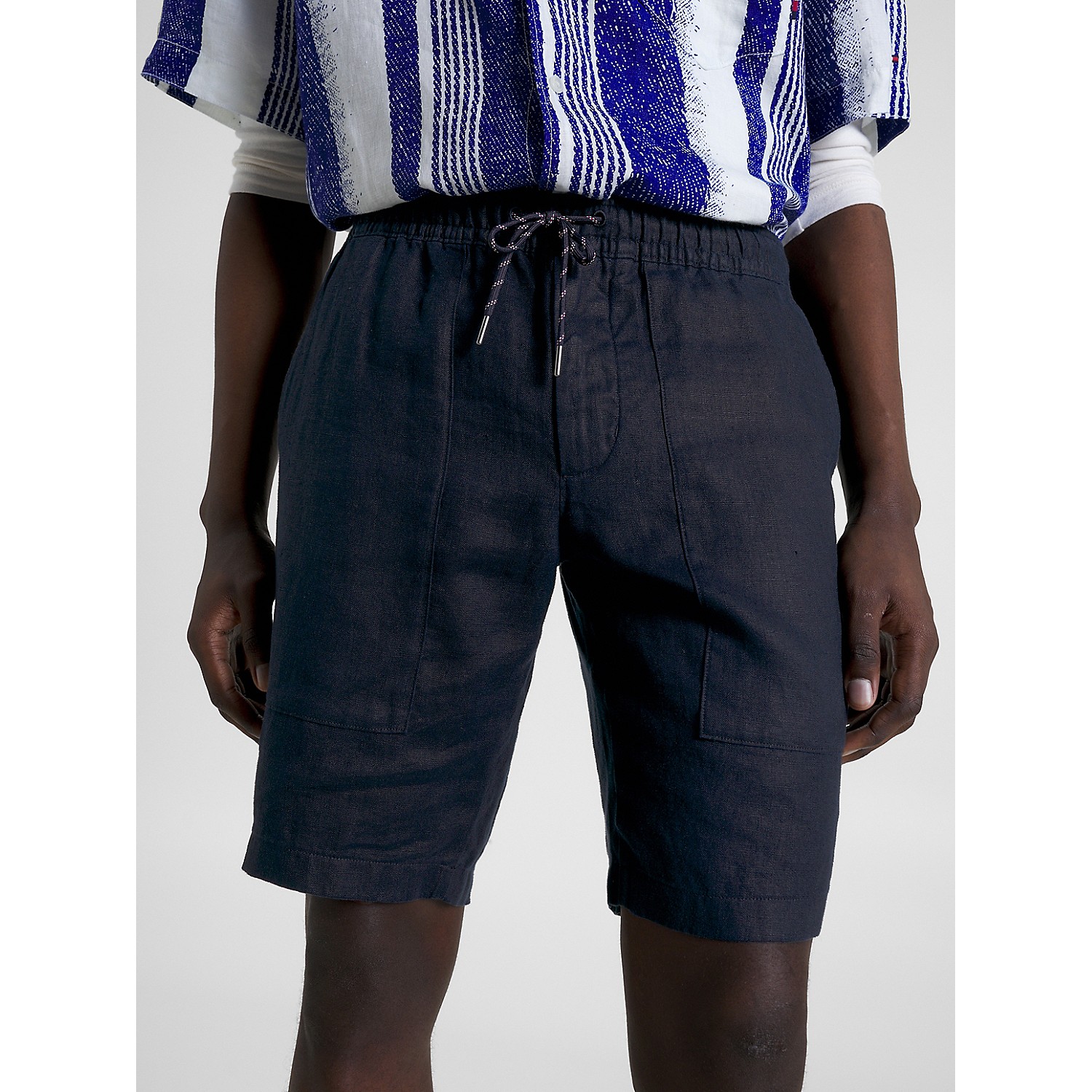 TOMMY HILFIGER Relaxed Fit Linen Short