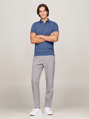 1985 Regular Fit Polo, Blue Coast