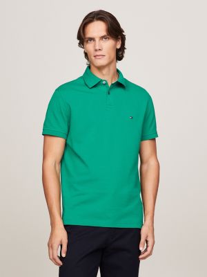 Green | Men's Polos | Tommy Hilfiger USA