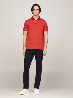 1985 Regular Fit Polo, Terra Red