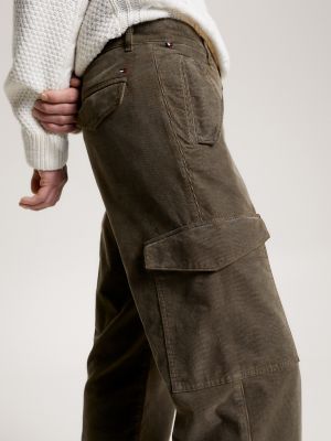 【mahagrid】23FW★ CORDUROY CARGO PANT 206597670-1-green?$n_750w$&wid